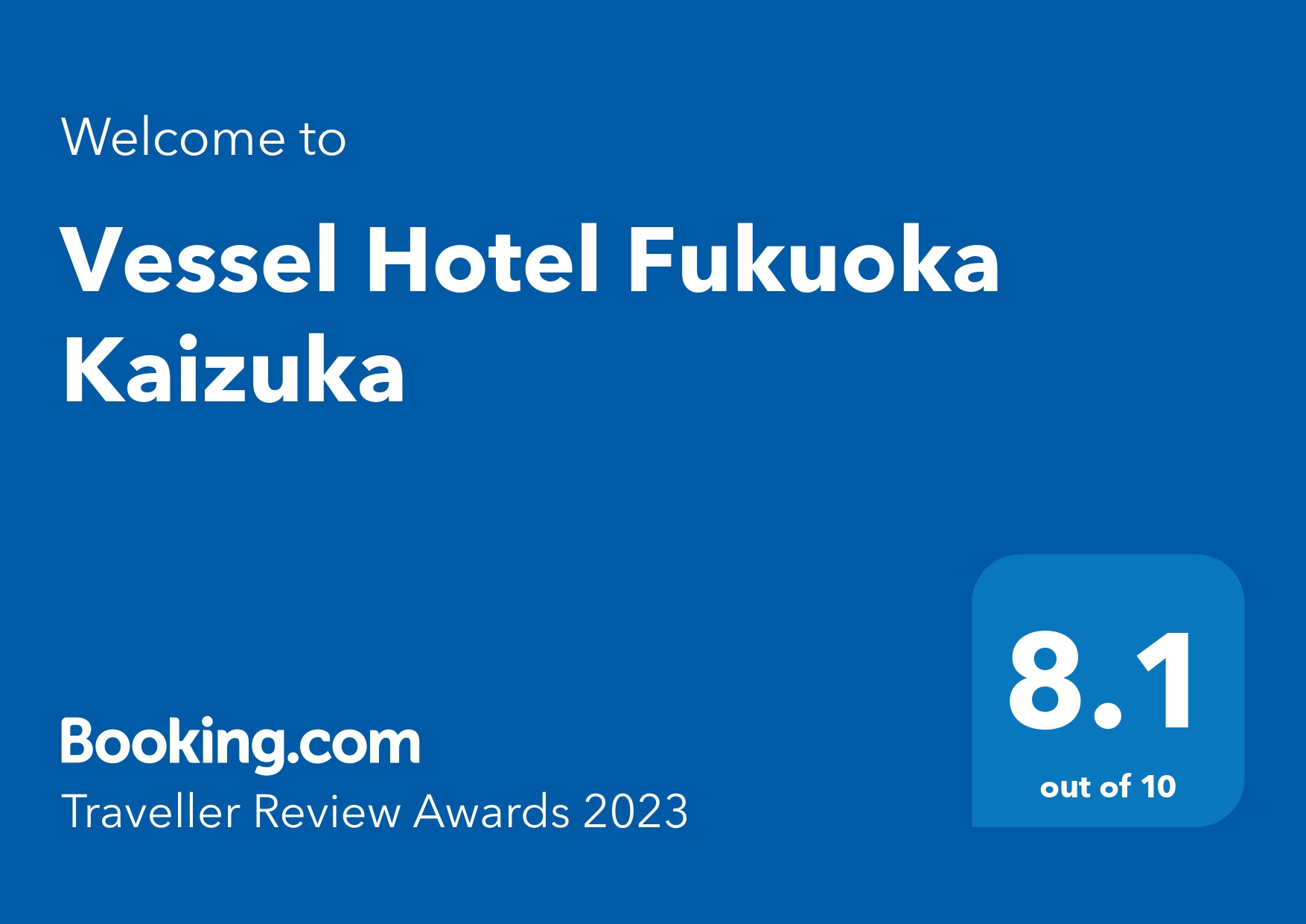 Booking.com<br>&#39;Traveller Review Awards 2023&#39; 수상