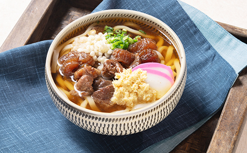 Ogura meat meat udon