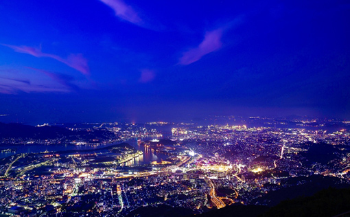 Sarakura (Sarakurayama / Three Great Night Views of New Japan)