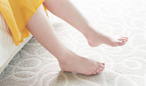 靴を脱いで過ごせる客室