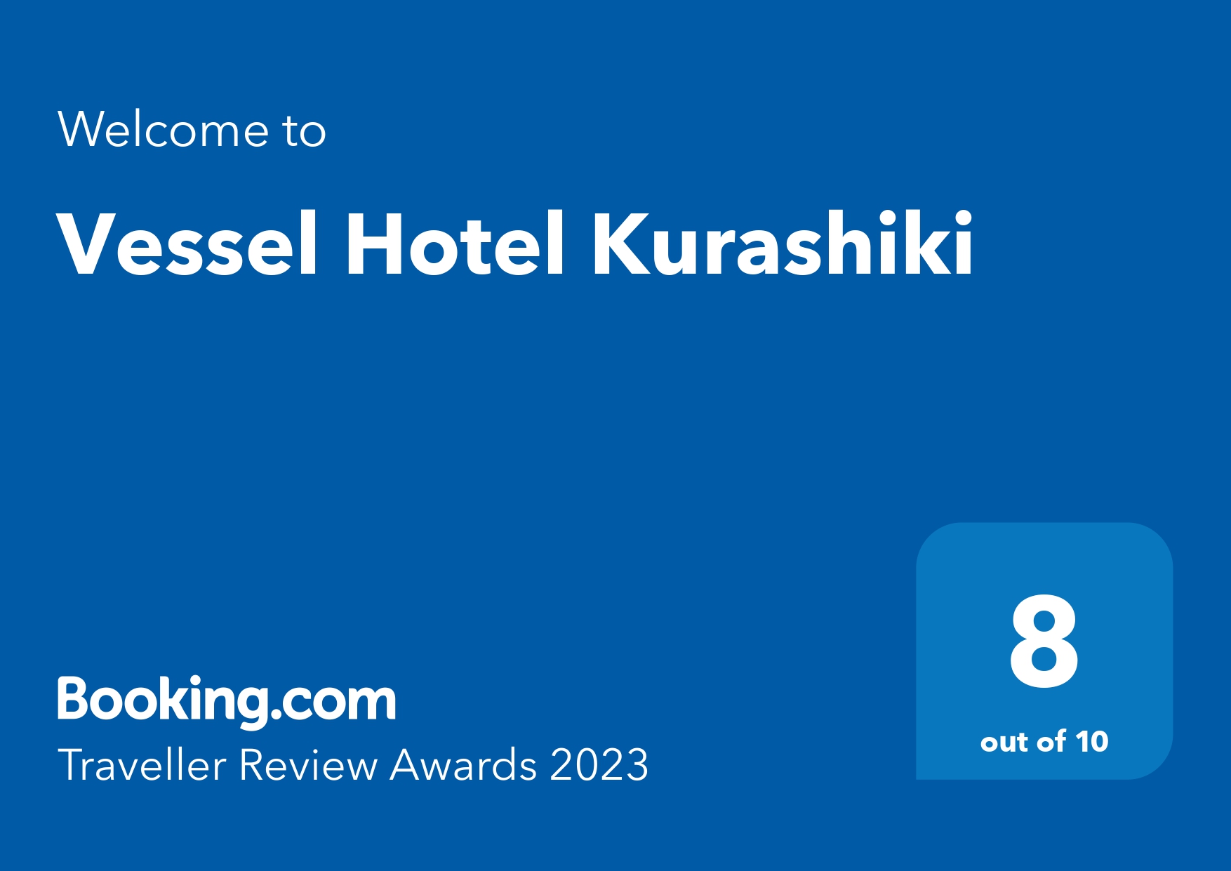 Booking.com<br>「Traveller Review Awards 2023」受賞