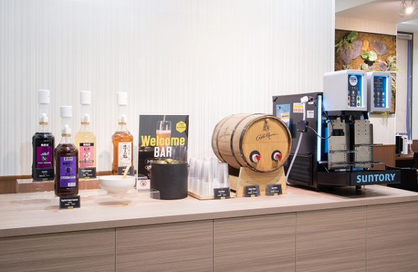 生ビールやワインまで飲み放題に！ ～和菓子・お茶漬けに加え新しいウェルカムサービスを追加～ ベッセルイン博多中洲