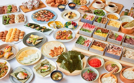 【レフ京都八条口 by ベッセルホテルズ】 黒毛和牛と南禅寺豆腐のすき鍋を卓上コンロで出来立て熱々提供　 いくら食べ放題も登場、京食材を楽しむ朝食ビュッフェにリニューアル