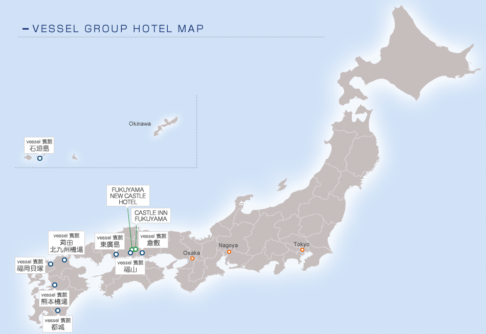 VESSEL GROUP HOTEL MAP